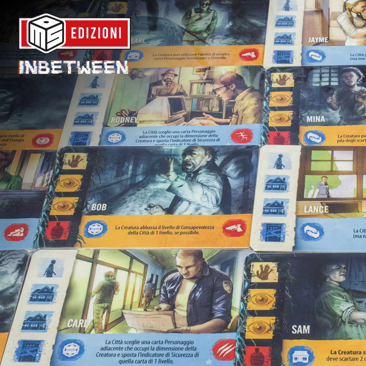 Inbetween Carte Personaggio