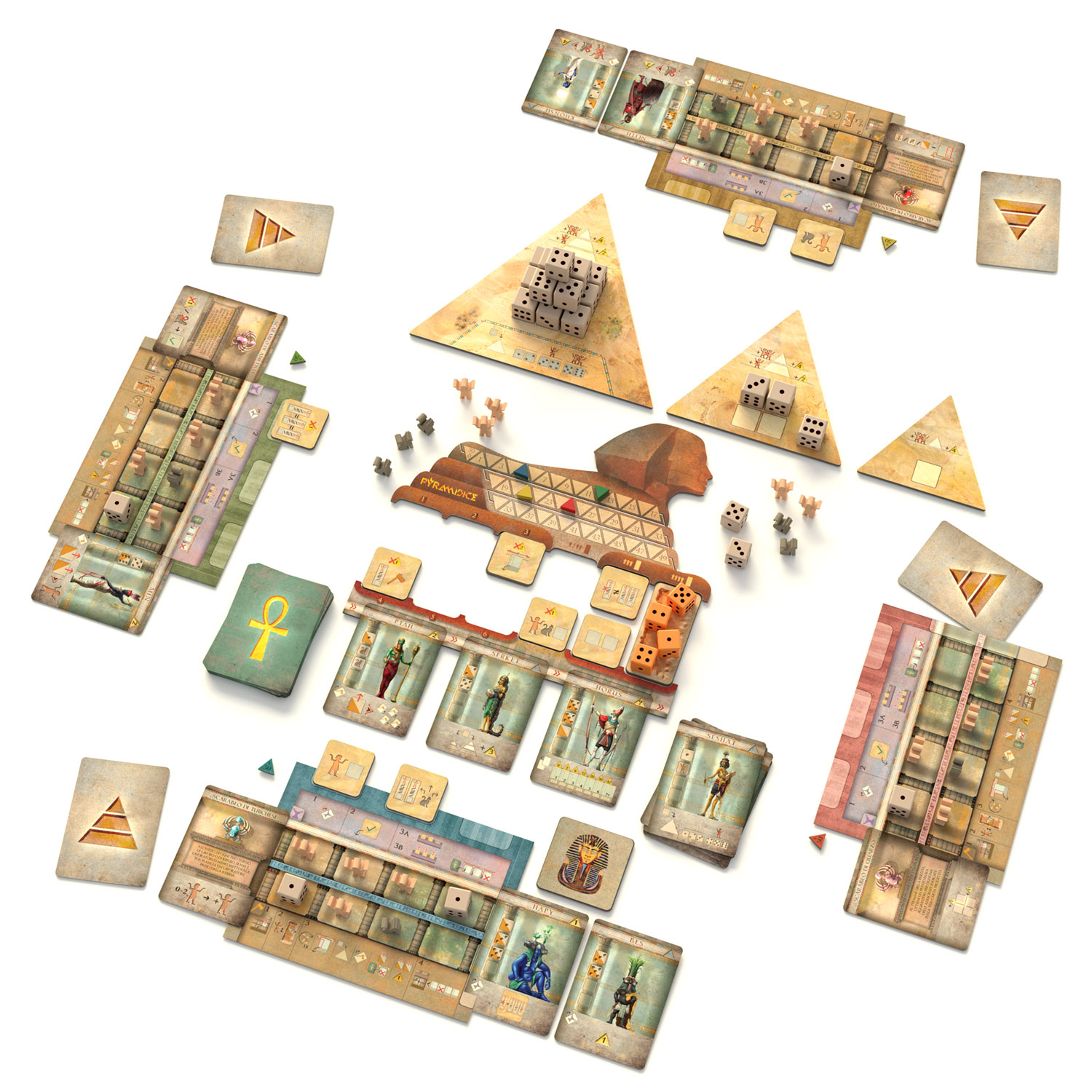 Componenti di Pyramidice